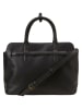 Marc O'Polo Leder-Henkeltasche in Schwarz - (B)36 x (H)27 x (T)12,5 cm