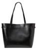 Marc O'Polo Leder-Shopper in Schwarz - (B)43 x (H)28 x (T)15 cm