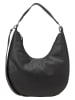 Marc O'Polo Leder-Schultertasche in Schwarz - (B)30 x (H)27 x (T)7 cm