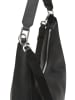 Marc O'Polo Leder-Schultertasche in Schwarz - (B)30 x (H)27 x (T)7 cm