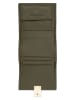 Marc O'Polo Leder-Geldbörse in Oliv - (B)10 x (H)10 x (T)2 cm