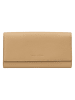 Marc O'Polo Leder-Geldbörse in Beige - (B)20 x (H)11 x (T)2,5 cm