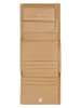 Marc O'Polo Leder-Geldbörse in Beige - (B)11 x (H)9,5 x (T)2,5 cm