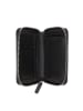 Marc O´Polo Leder-Geldbörse in Schwarz - (B)13 x (H)10 x (T)2,5 cm