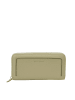 Marc O´Polo Leder-Geldbörse in Khaki - (B)20 x (H)10 x (T)2 cm