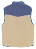 Noppies Fleece bodywarmer beige/blauw