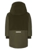 Noppies Omkeerbare parka "Lecce" kaki/lichtbruin