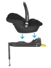 Maxi-Cosi Babyzitje "CabrioFix" Essential Black - groep 0+