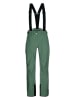 Halti Spodnie narciarskie "Settler DX" w kolorze zielonym