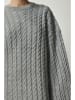 Happiness Istanbul Strickkleid in Grau