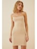 Happiness Istanbul Kleid in Beige