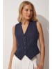 Happiness Istanbul Kamizelka w kolorze granatowym