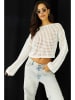 Cool and sexy Pullover in Weiß