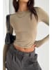 trendyol Longsleeve in Beige