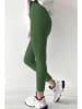 MADMEXT Legginsy w kolorze zielonym