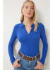Happiness Istanbul Bluse in Blau