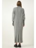 Happiness Istanbul Sukienka w kolorze szarym