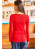 Olalook Bluse in Rot