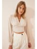 Happiness Istanbul Bluse in Creme