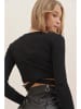 Trend Alacati Longsleeves in Schwarz