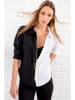 Trend Alacati Bluzka w kolorze czarno-białym