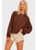 Trend Alacati Sweatshirt in Braun