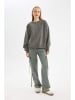 DeFacto Sweatshirt in Grau