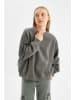 DeFacto Sweatshirt in Grau