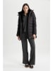 DeFacto Steppjacke in Schwarz