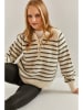 Happiness Istanbul Pullover in Beige