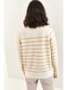 Bianco Lucci Pullover in Creme/ Beige