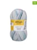 Regia 5er-Set: Baumwoll-Mixgarne ''Cotton Color'' in Beige/ Blau/ Hellblau - 5x 100 g