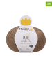 Regia 5-delige set: wollen garen "Premium Pure'' lichtbruin - 5x 100 g