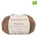Schachenmayr since 1822 10er-Set: Wollgarne ''Merino Extrafine 120'' in Hellbraun - 10x50 g