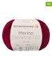 Schachenmayr since 1822 10-delige set: wollen garen "Merino Extrafine 120" donkerrood - 10 x 50 g