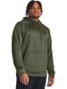 Under Armour Hoodie "Fleece" in Khaki
