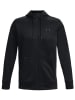 Under Armour Sweatjacke in Schwarz