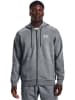 Under Armour Sweatjacke in Grau