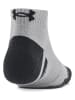 Under Armour 3-delige set: sportsokken "Performance Tech" grijs/zwart