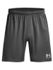 Under Armour Fußballshorts in Grau/ Schwarz