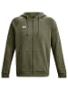 Under Armour Sweatjacke "Rival" in Khaki