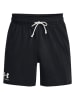 Under Armour Sweatshort "Rival" zwart