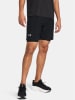Under Armour 2in1-Laufshorts "Launch" in Schwarz