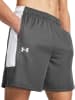 Under Armour Basketballshorts in Grau
