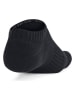 Under Armour 3er-Set: Sportsocken ''No Show'' in Schwarz