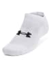 Under Armour 3-delige set: sportsokken "No Show" wit