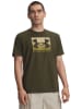 Under Armour Trainingsshirt in Khaki