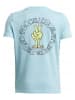 Under Armour Functioneel shirt "Peace Love" lichtblauw