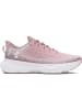 Under Armour Laufschuhe in Rosa/ Weiß