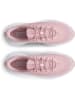 Under Armour Laufschuhe in Rosa/ Weiß